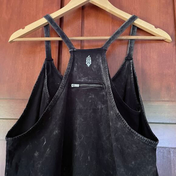 Free People Movement Hot Shot Mini Dress Built In Shorts Black Size XS - Picture 7 of 11